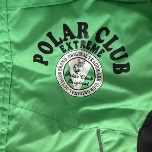 Ski jacket - Kids Green Puffer Jacket